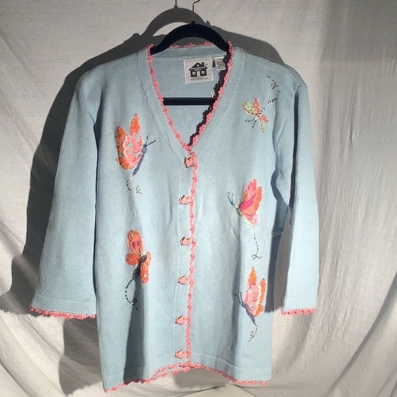 Storybook Knits Sweaters - Storybook knit “Dancing Butterfly sweater and tank.